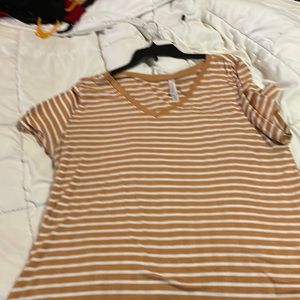 Lula roe striped shirt